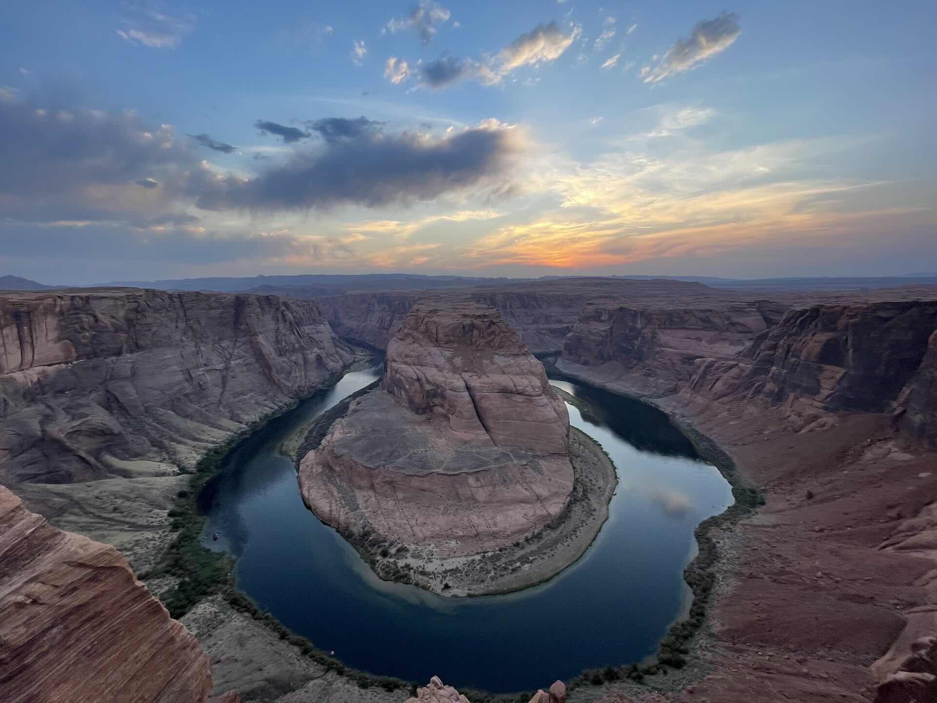 Breathtaking Canyon Sunset